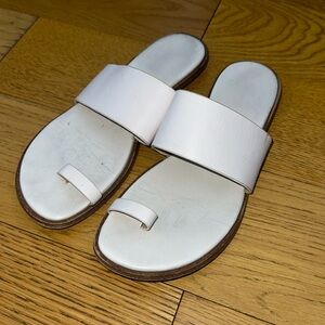 White Michael Kors Sandals